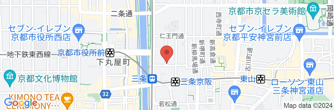 ATO Hotel Kyotoの地図