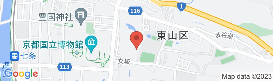 フォーシーズンズホテル京都の地図