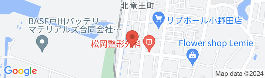 アークスイン小野田の地図