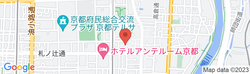奏 九条明田町別邸の地図