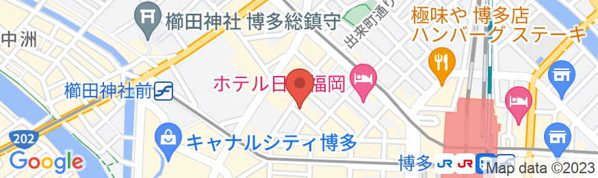 BUNSHODO HOTELの地図
