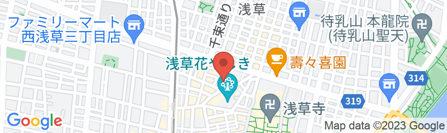 Glamping Tokyo Asakusaの地図