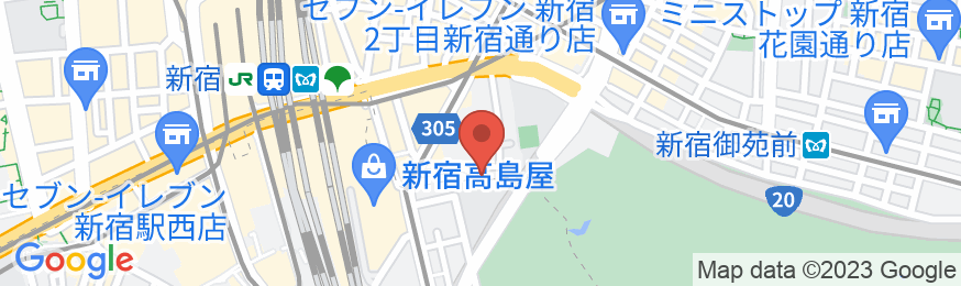 APARTMENT HOTEL SHINJUKU(アパートメントホテル シンジュク)の地図