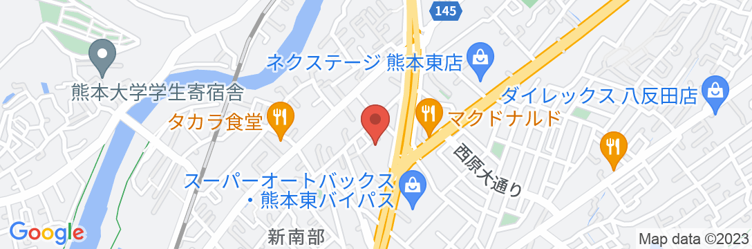 Comfort CUBE PHOENIX S Kumamotoの地図