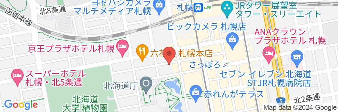 ソラリア西鉄ホテル札幌の地図
