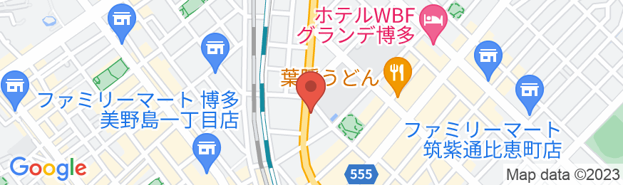 Hotel Dream Inn Hakataの地図