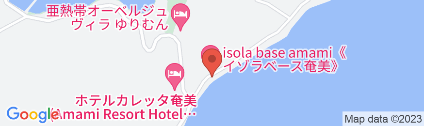 isola villa amami<奄美大島>の地図