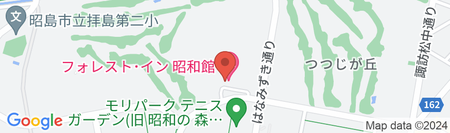 フォレスト・イン昭和館(オークラホテルズ&リゾーツ)の地図