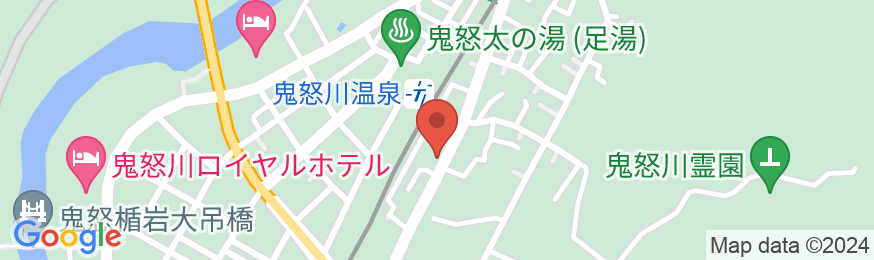 鬼怒川ステーションフロントの地図