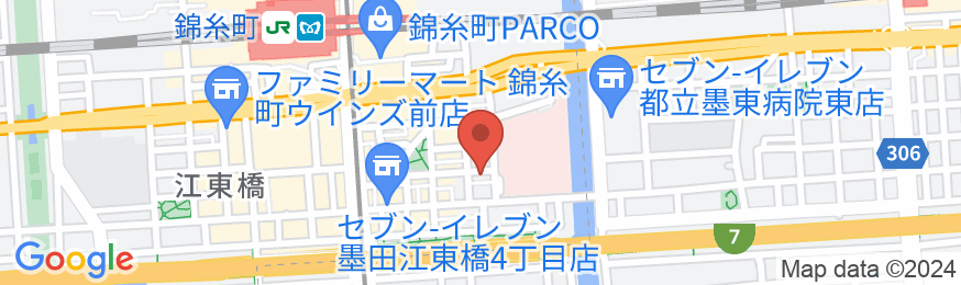 HOTEL TABARD TOKYOの地図