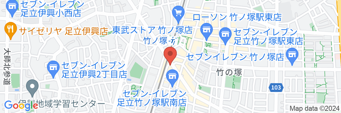 ヴェールsta.竹ノ塚の地図