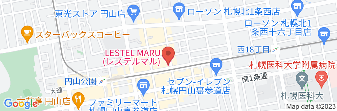 LESTEL MARU 札幌円山の地図