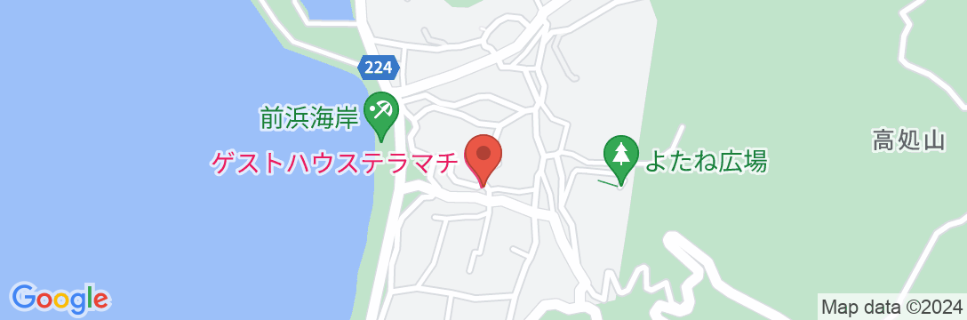 ゲストハウス テラマチ<神津島>の地図