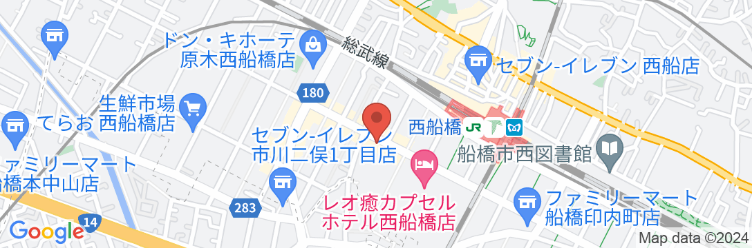 レオ弐拾伍番館の地図