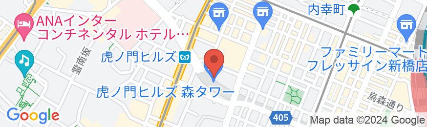 アンダーズ東京の地図