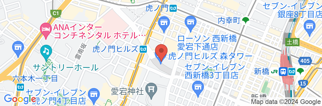 アンダーズ東京の地図