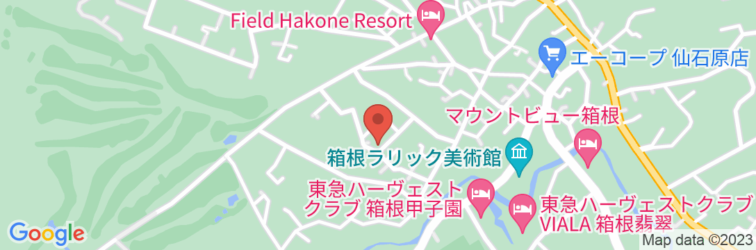 ホテル仙石原533の地図