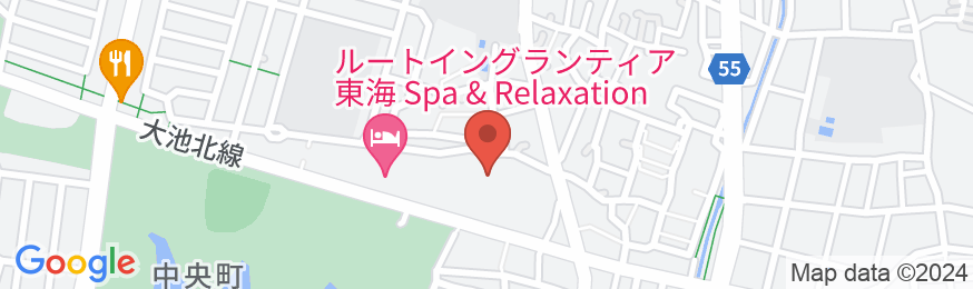 ルートイングランティア東海 Spa&Relaxationの地図