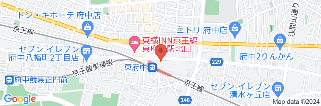 マロウドイン東京(府中)の地図