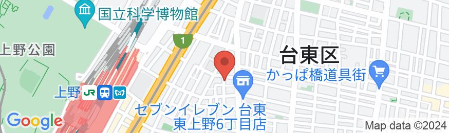 Minn東上野の地図