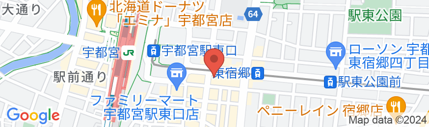 Hotel EL Utsunomiya 7の地図