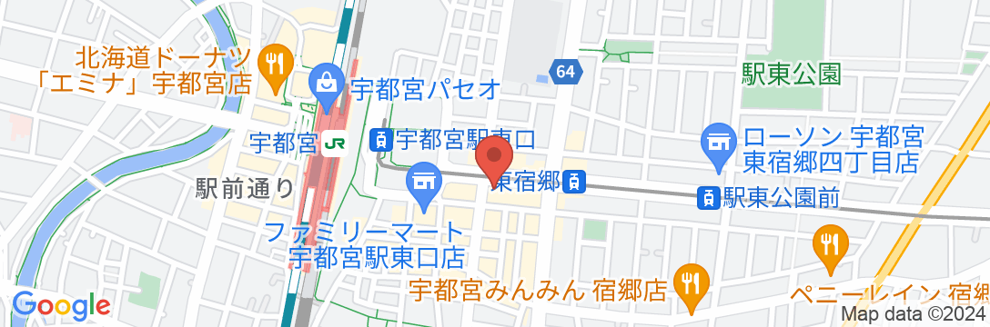 Hotel EL Utsunomiya 7の地図