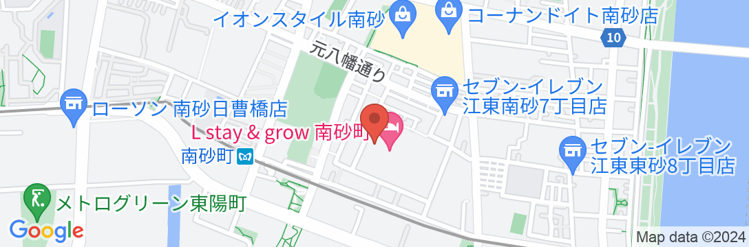 L stay&grow南砂町の地図