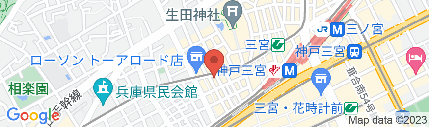 ザ ロイヤルパーク キャンバス 神戸三宮の地図
