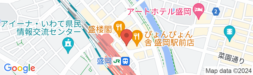 リッチモンドホテル盛岡駅前の地図