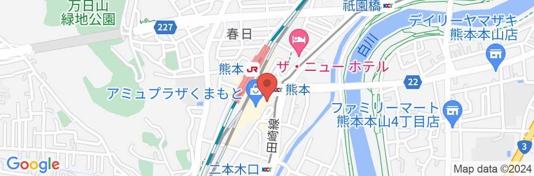 THE BLOSSOM KUMAMOTO(ザ ブラッサム熊本)の地図