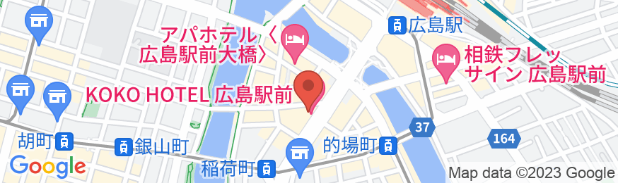 KOKO HOTEL 広島駅前の地図