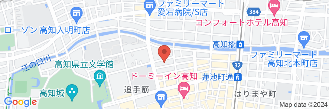 ホテル タウン錦川の地図