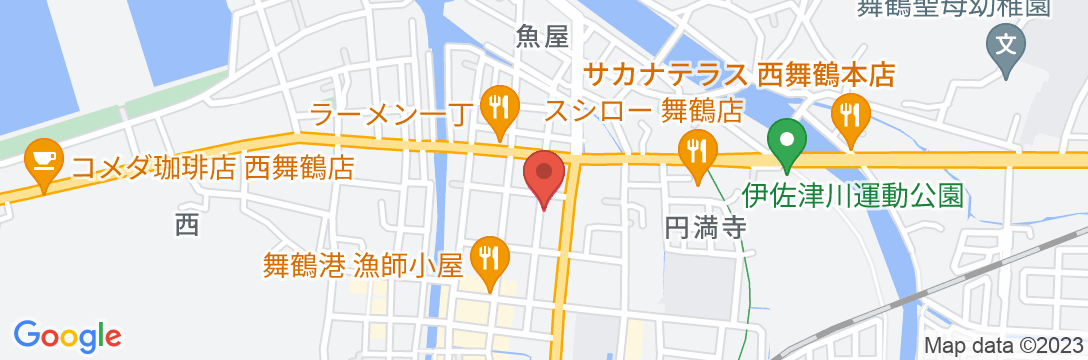 ゲストハウス 宰嘉庵 かなでの地図