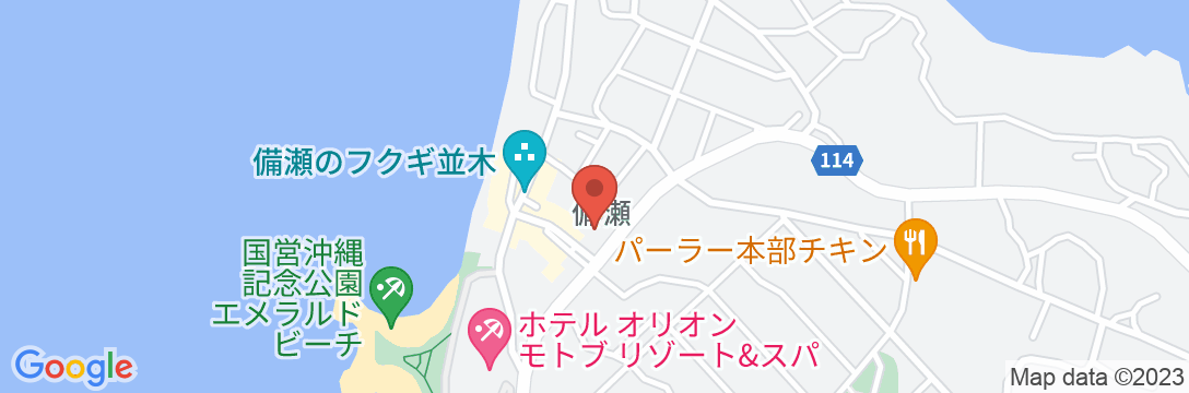 アダンリゾート 縁〜En〜の地図