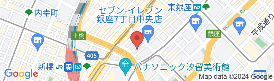 the b 銀座(ザビー ぎんざ)の地図