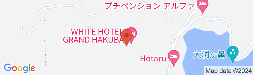 WHITE HOTEL GRAND HAKUBAの地図