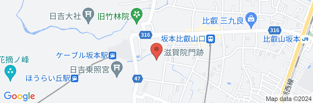 京恋 琵琶湖の地図