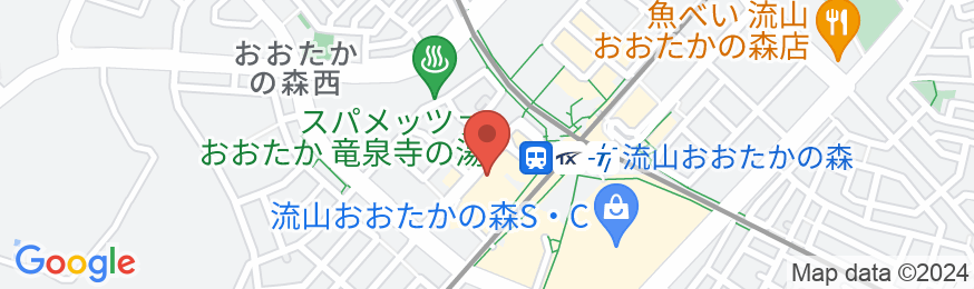東横INN流山おおたかの森駅前の地図