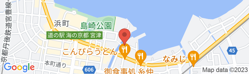 ゲストハウス 宮津海えんの地図