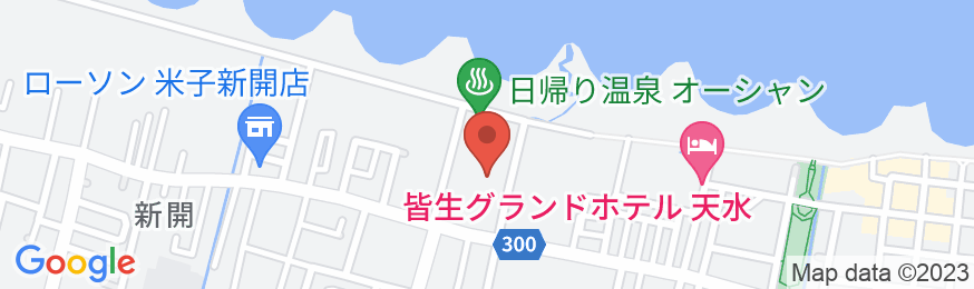 ビジネスホテル オーシャン<鳥取県>の地図