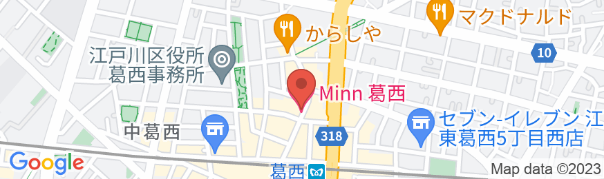 Minn葛西の地図