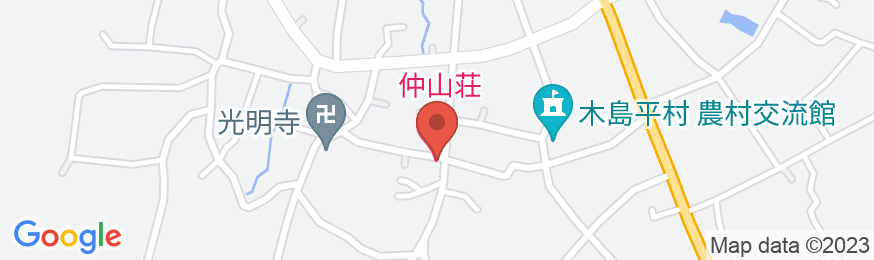民宿 仲山荘の地図