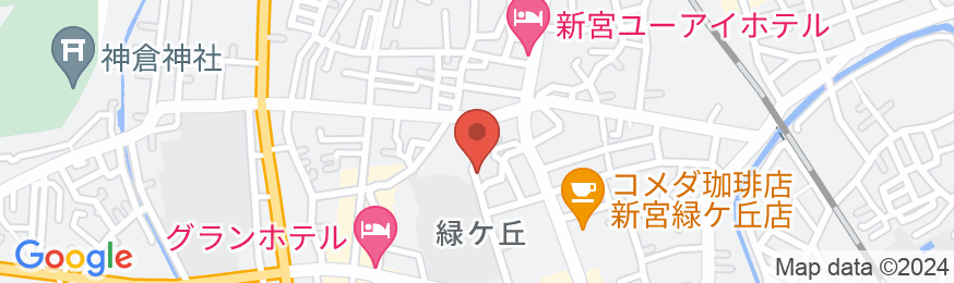 心結ゲストハウス 新宮店の地図