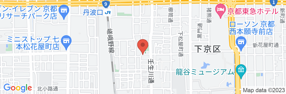 さびの家 京都の地図