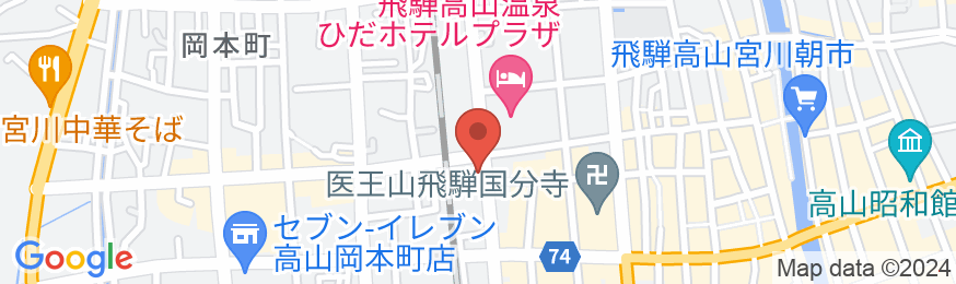 hotel around TAKAYAMA, Ascend Hotel Collectionの地図