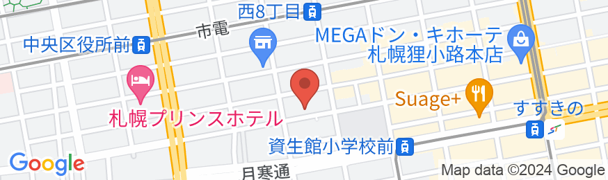 札幌グランベルホテルの地図