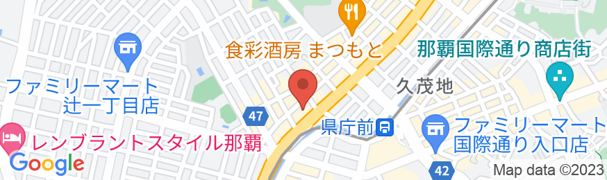 プロスタイル旅館 那覇県庁前の地図