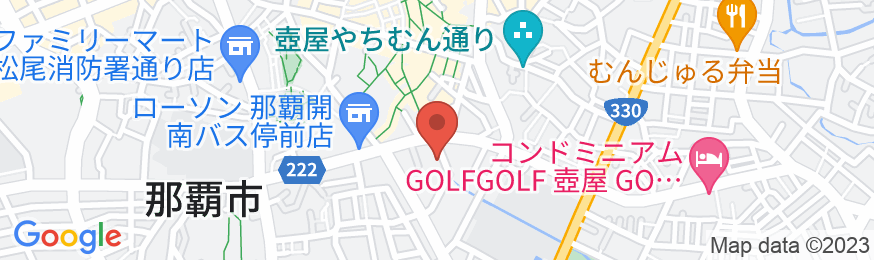 Kokusai Street Garden Hotelの地図