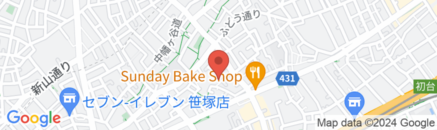 ルアナ渋谷の地図