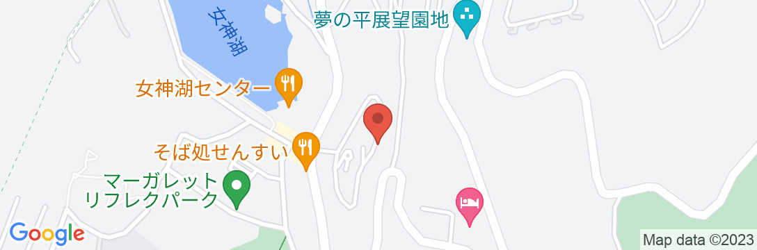 ペンション ミルフィーユ<長野県北佐久郡>の地図